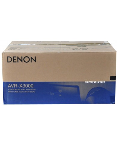 Denon AVR-X3000 7.2-Channel 4K Ultra HD Networking AirPlay and Streaming