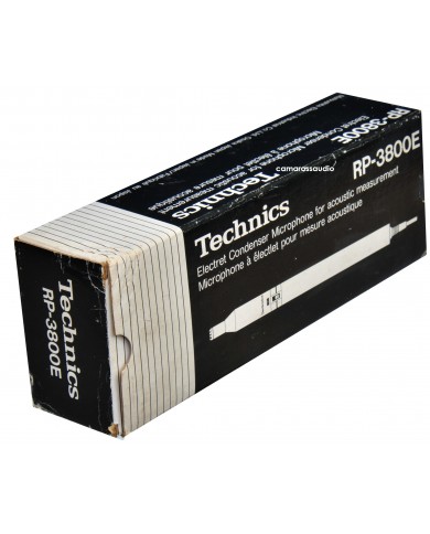 Technics SH-8066 Graphic Equaliser / Spectrum Analyser & RP-3800E Electret Condenser Microphone