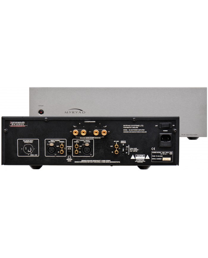 MYRYAD MDP500 Pre - MA360 - MA240 Power amplifier MYRYAD MDP500 Pre - MA360 - MA240 Power amplifier