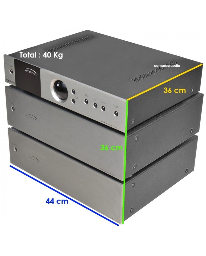 MYRYAD MDP500 Pre - MA360 - MA240 Power amplifier MYRYAD MDP500 Pre - MA360 - MA240 Power amplifier