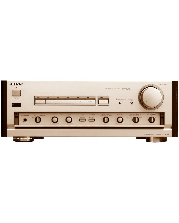 Sony TA-F707ES Integrated Amplifier Gold