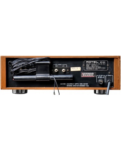 Rotel RA-311 Amplifier RT-322 Tuner Rotel RA-311 Amplifier RT-322 Tuner