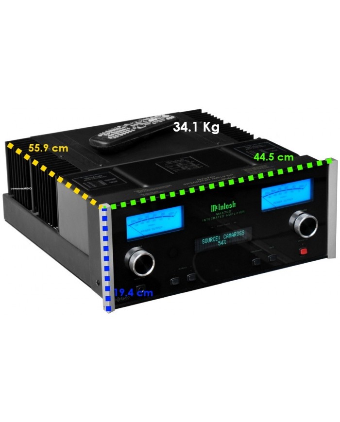 McIntosh MA6700 Integrated Amplifier (DAC)