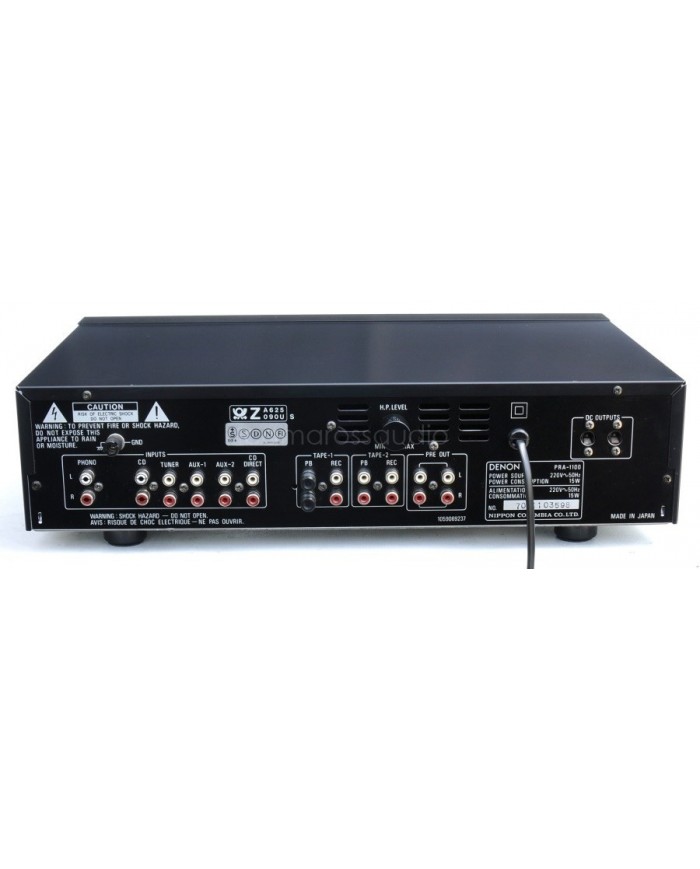 Denon POA 2200 Power PRA 1100 Preamplifier