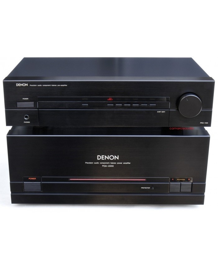 Denon POA 2200 Power PRA 1100 Preamplifier