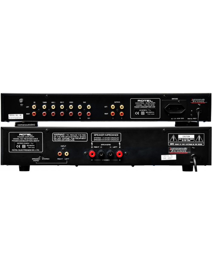 Rotel RC-972 Pre & RB-970bx mk2 Power Amplifier