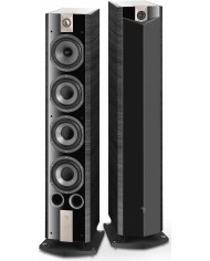 Focal Chorus 836 V Ebony hoparlörler, ahşap desenli siyah kaplama, 4 yollu, 4 sürücülü, 1 tweeter.