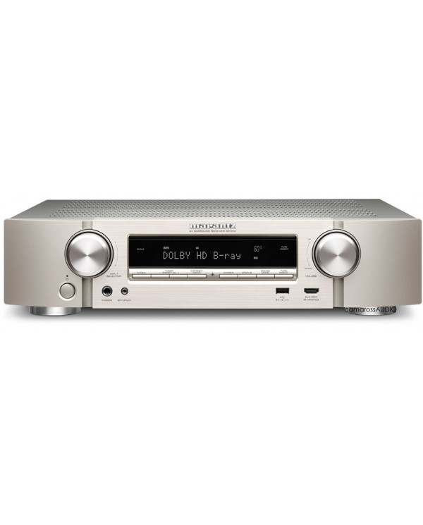 Marantz NR1510 Slim 5.2Ch 4k Ultra HD AV Receiver with HEOS Built-in ( Silver )