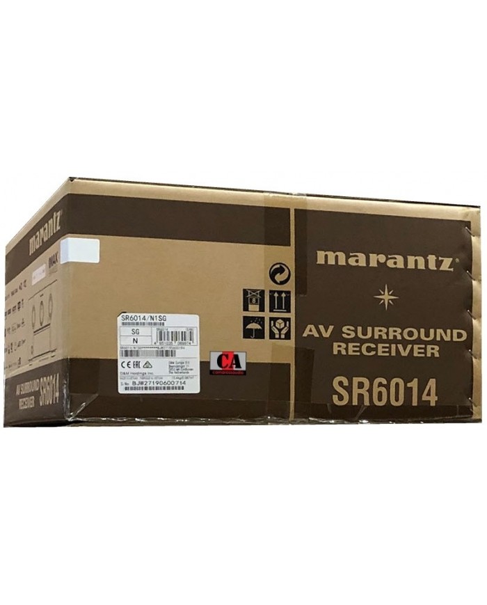 Marantz SR6014 9.2CH 4k Ultra HD HEOS ( Silver - Gold )