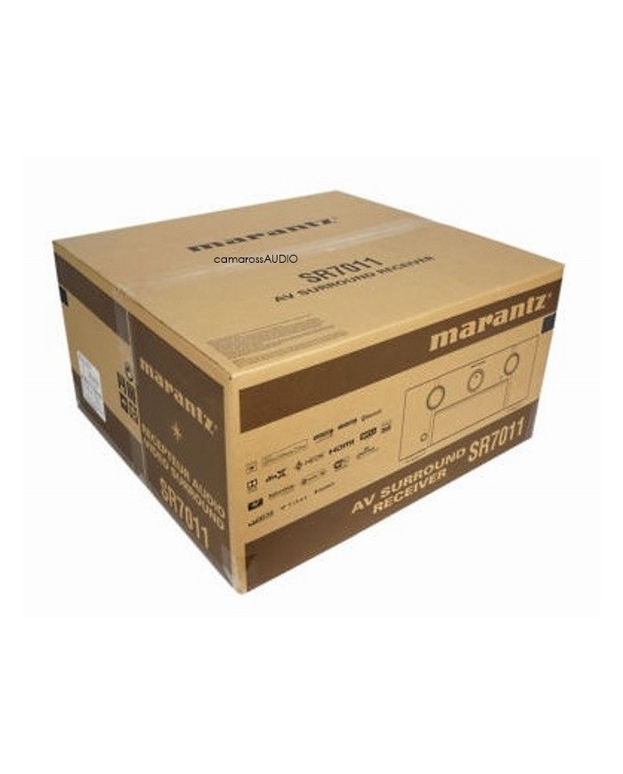 Marantz SR-7011 9.2-channel home theater receiver with Wi-Fi, Dolby Atmos, DTS:X, and HEOS Marantz SR-7011 9.2-channel home theater receiver with Wi-Fi, Dolby Atmos, DTS:X, and HEOS
