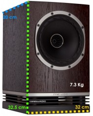 Fyne Audio F500 ( Dark Oak ) Fyne Audio F500 ( Dark Oak )