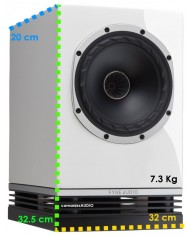 Fyne Audio F500 ( Piano Gloss White )