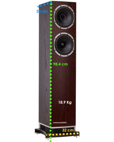 Fyne Audio F501 ( Dark Oak )