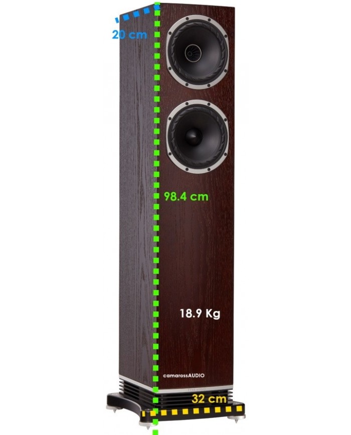 Fyne Audio F501 ( Dark Oak )
