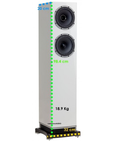 Fyne Audio F501 ( Piano Gloss White )