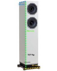 Fyne Audio F501 ( Piano Gloss White )