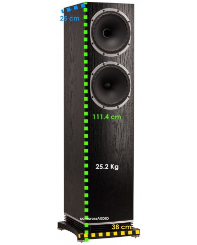 Fyne Audio F502 ( Black Oak )