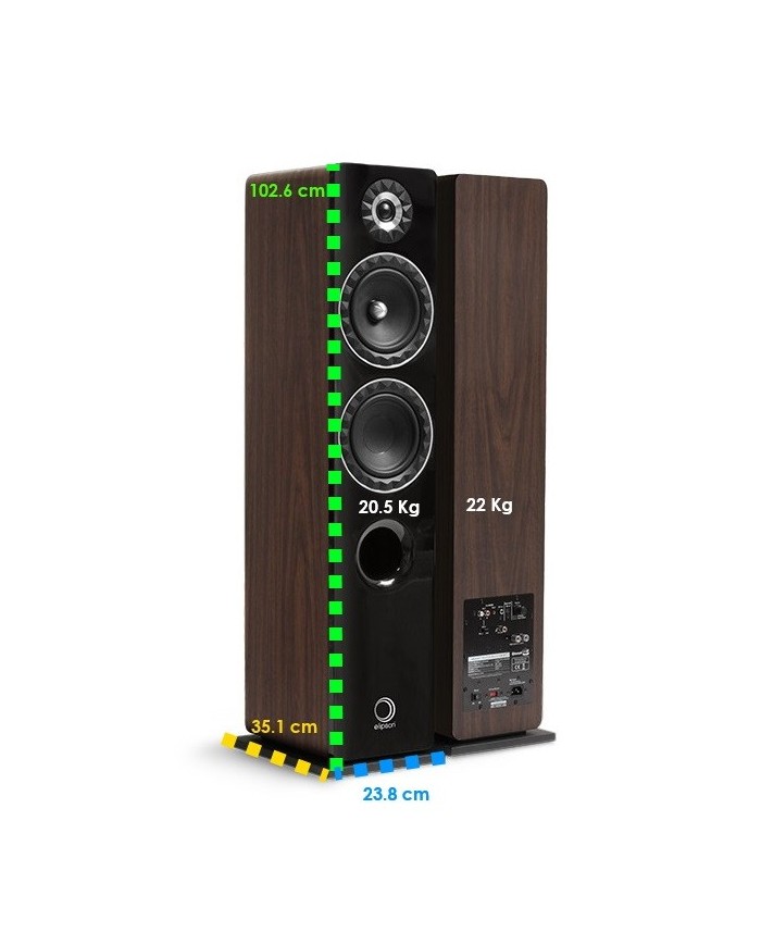 Elipson Prestije Facet 14 BT  (Bluetooth / Phono / Aktif hoparlör) Elipson Prestije Facet 14 BT  (Bluetooth / Phono / Aktif hoparlör)