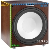 Monitor Audio Gold GXW15 ( Dark Walnut )
