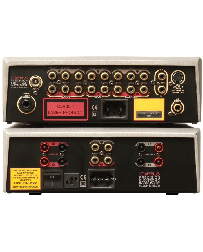 Cyrus Quattro CD-Pre & Q-Power Stereo Power Amplifier Cyrus Quattro CD-Pre & Q-Power Stereo Power Amplifier