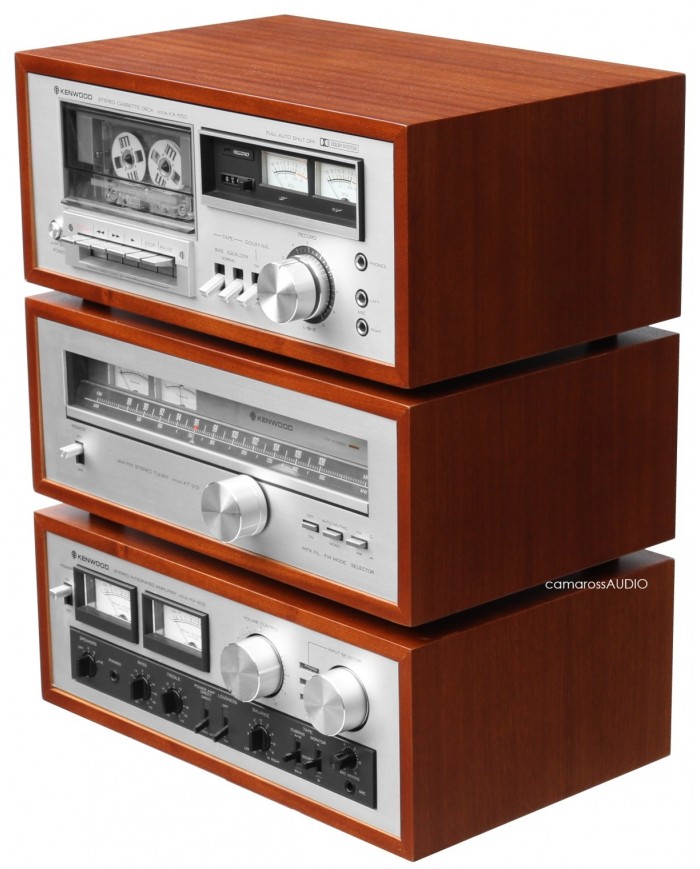 Kenwood Trio KA-405 Amp. / KT-313 Tuner / KX-550 Cassette Deck