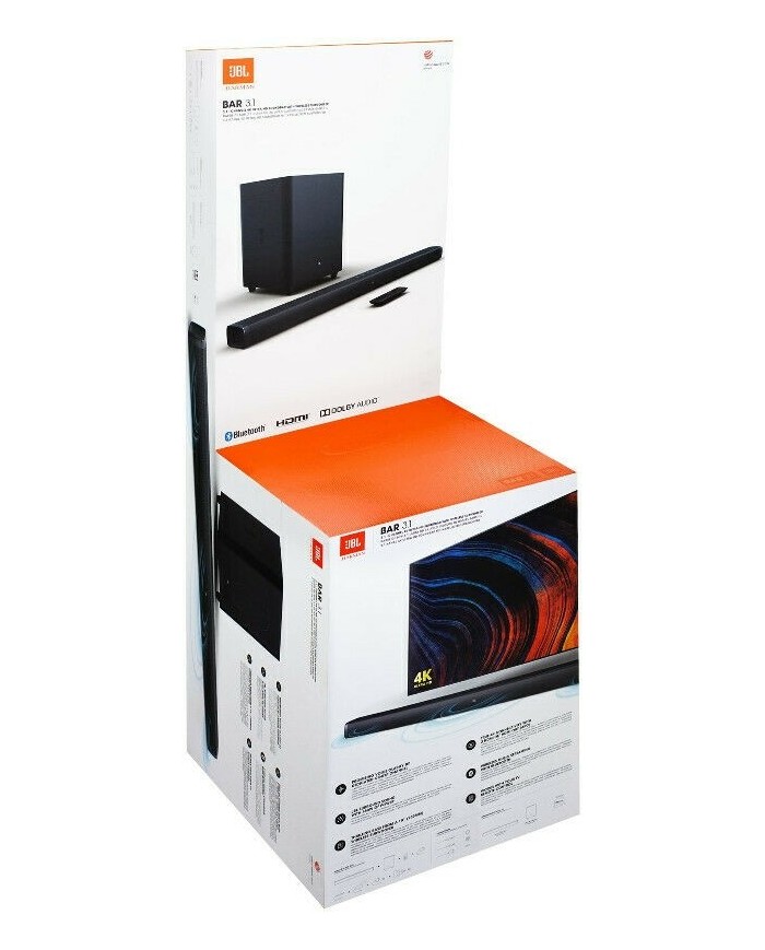 JBL Soundbar 3.1 4K Ultra HD & Wireless Subwoofer