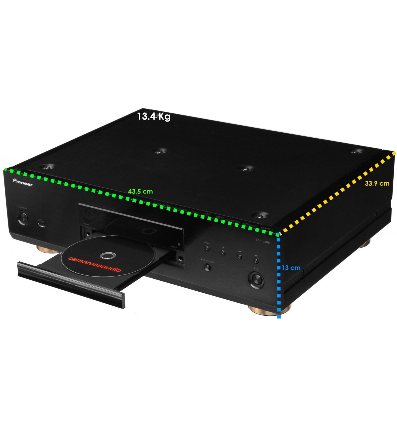 PIONEER - 〈piyopiyo〉Pioneer ブルーレイプレーヤー BDP-LX88 Amazon.co.jp: Pioneer ブルーレイディスクプレーヤー BDP-LX88