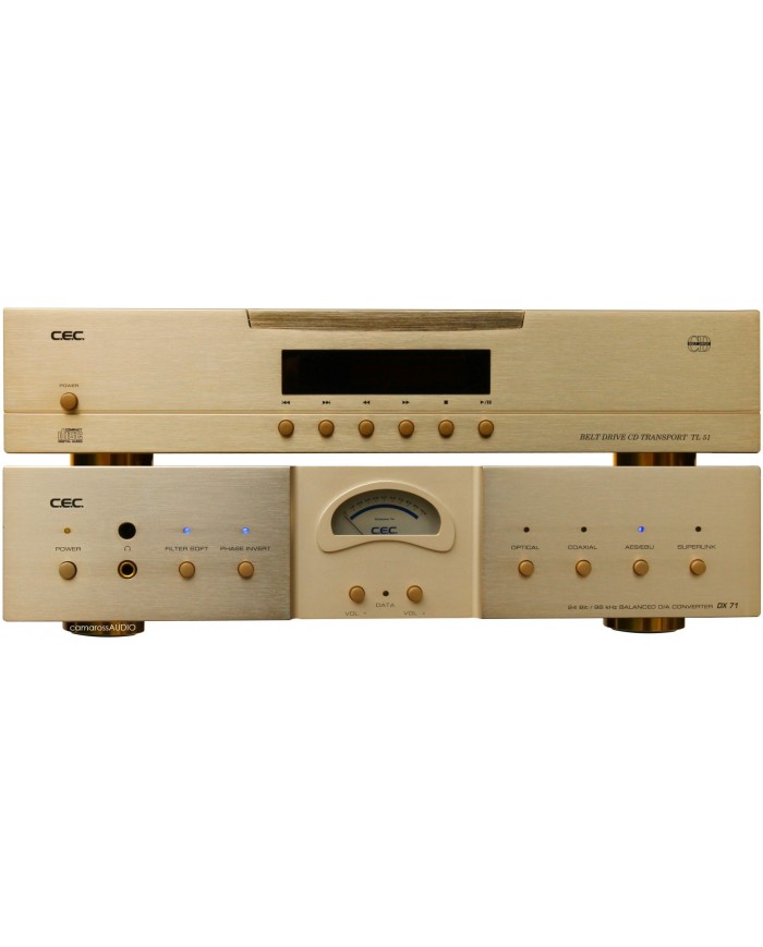 CEC DX71 Dac - Preamp & TL51 Cd transport