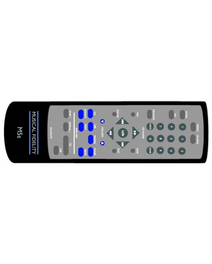 Musical Fidelity M5si remote control Musical Fidelity M5si remote control