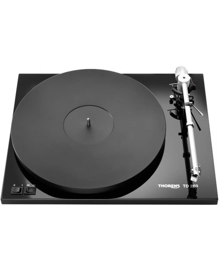 Thorens TD 203 Turntable ( Parlak Siyah ) Thorens TD 203 Turntable ( Parlak Siyah )
