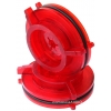 NAB Hub Adapters Red ( for 10.5'' Reel to reel tape )