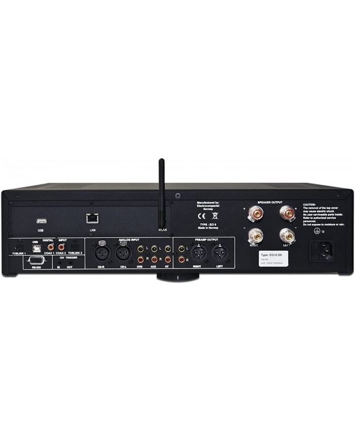Electrocompaniet ECI 6DS Int. Amplifier ( Black ) Electrocompaniet ECI 6DS Int. Amplifier ( Black )