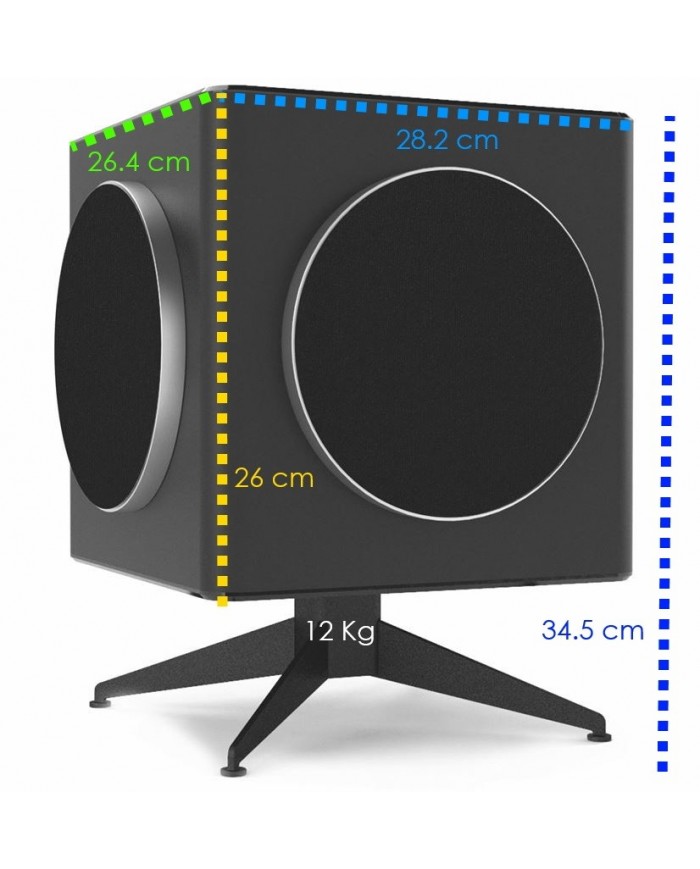 Electrocompaniet SIRA L-1 Wireless Subwoofer Size Electrocompaniet SIRA L-1 Wireless Subwoofer Size
