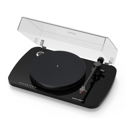 Musical Fidelity The Roundtable Turntable (Black) Ortofon 2M Red