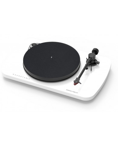 Musical Fidelity The Roundtable Turntable ( White ) Ortofon 2M Red Musical Fidelity The Roundtable Turntable ( White ) Ortofon 2M Red