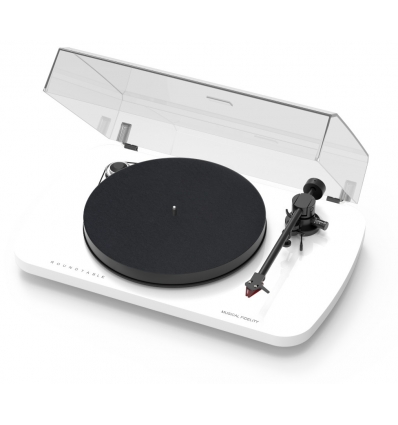 Musical Fidelity The Roundtable Turntable ( White ) Ortofon 2M Red