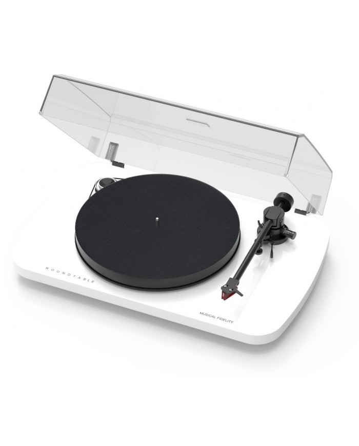 Musical Fidelity The Roundtable Turntable ( White ) Ortofon 2M Red