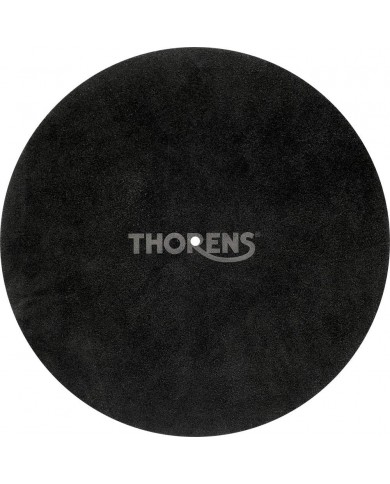 Thorens Platter Mat Leather Black ( Deri )