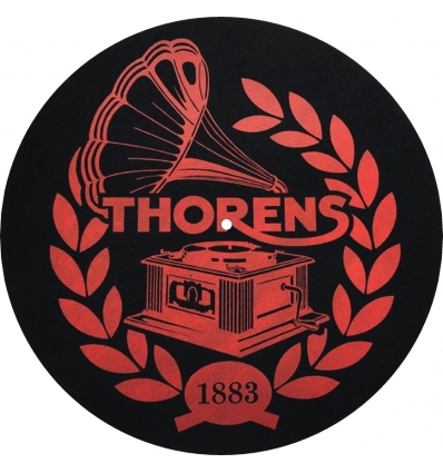 Thorens Platter Mat ( Mat Siyah Thorens logolu )