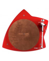 Thorens Platter Mat Leather Brown ( Deri )