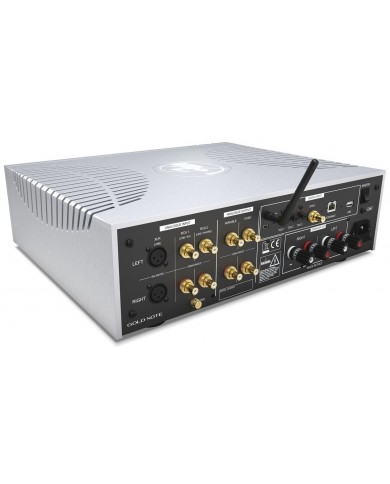 GOLD NOTE IS-1000 Deluxe Super Integrated Amplifier / Streamer / Silver GOLD NOTE IS-1000 Deluxe Super Integrated Amplifier / Streamer / Silver