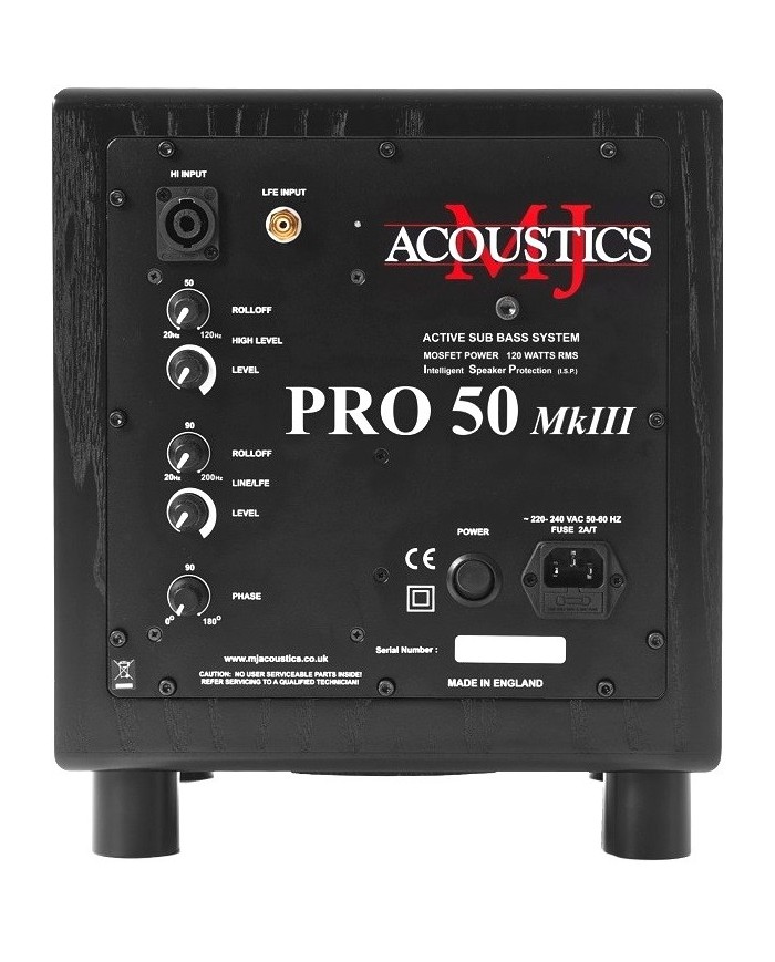 MJ ACOUSTICS PRO 50 MkIII