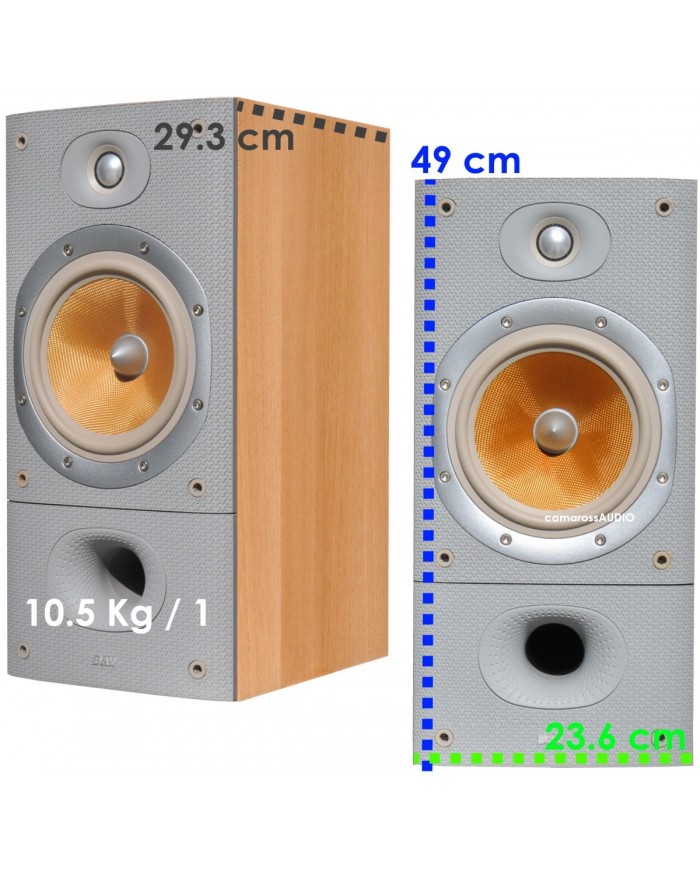 Bowers & Wilkins DM602 S3 ( Oak Sorrento )