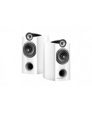 TRIANGLE Genese TRIO beyaz bookshelf hoparlörler, parlak yüzey, 2 yollu, 180W