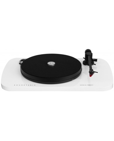 Musical Fidelity The Roundtable Turntable ( White ) Ortofon 2M Red Musical Fidelity The Roundtable Turntable ( White ) Ortofon 2M Red