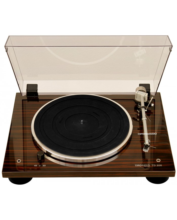 Thorens TD 206 Turntable ( Macassar )