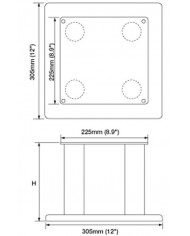 ATACAMA AUDIO SL500i Speaker Stand