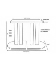 ATACAMA AUDIO CC02-400mm Center Stand