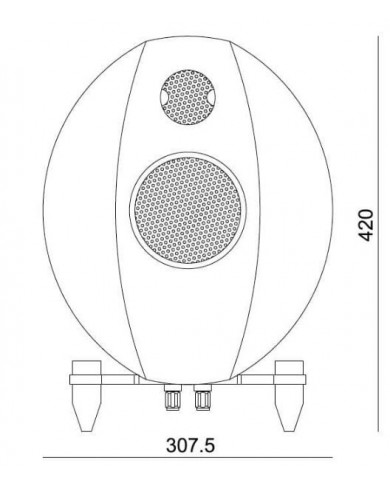 EMME Speakers Da Vinci Size