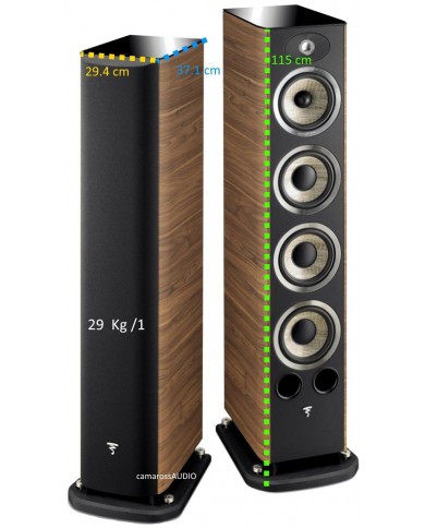 Focal Aria 936 Dimensions